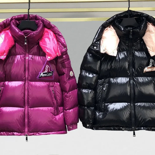 Glossy Puffer Jacket